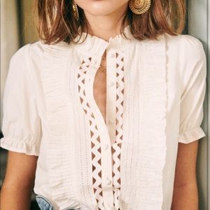 ✨Sezane Valentina Blouse